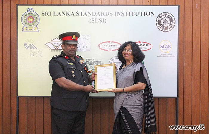 කටුබැද්ද ශ්‍රී ලංකා විදුලි හා යාන්ත්‍රික ඉංජිනේරු මූලික වැඩපොළ ISO 900