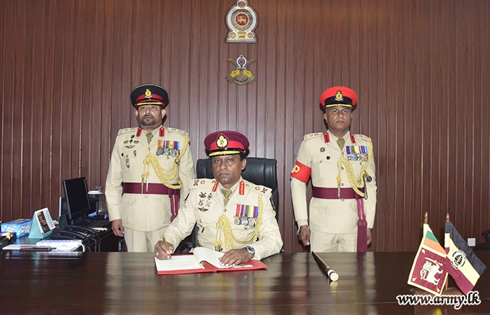 1 වන බලකායේ නව බලකාධිපති ධුරයේ රාජකාරි අරඹයි