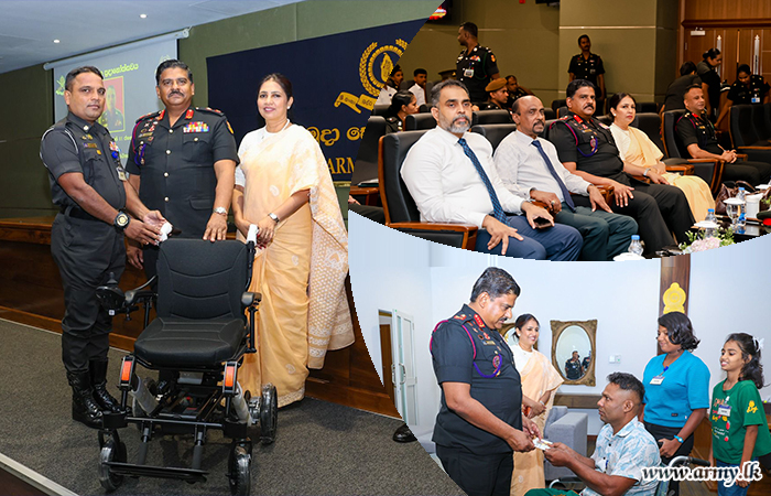 යුද්ධ හමුදා සේවා වනිතා ඒකකයෙන්  මූල්‍ය ආධාර වැඩසටහනක්