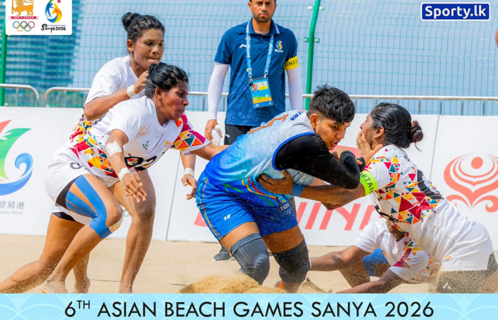6 වන ආසියානු කුසලාන වෙරළ කබඩි තරගාවලියේදී යුද්ධ හමුදා ක්‍රීඩකයන් දක්ෂත