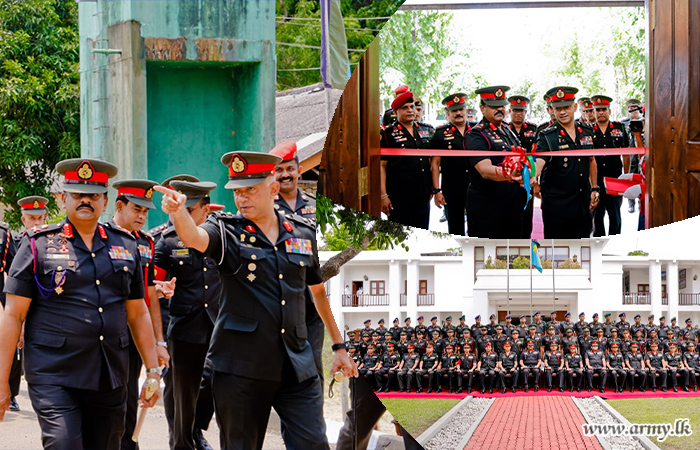 යුද්ධ හමුදාධිපතිතුමන් ආරක්‍ෂක සේනා මූලස්ථානය - වන්නි හි නිල සංචාරයක