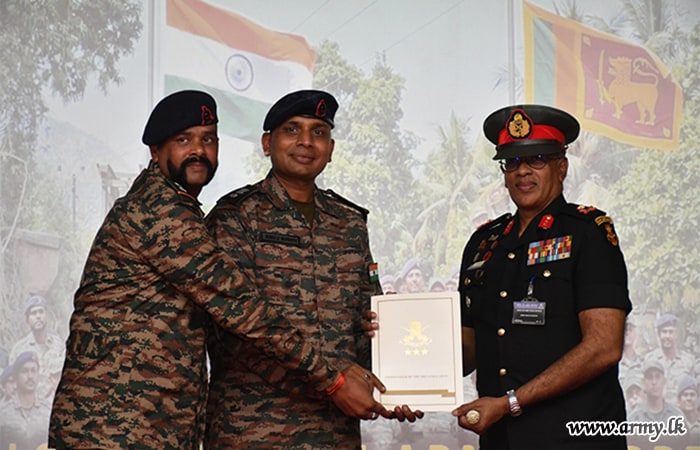 ශ්‍රී ලංකා ඉංජිනේරු බලකාය විසින් ඉන්දීය හමුදා ඉංජිනේරු කාර්ය සාධක බලකා