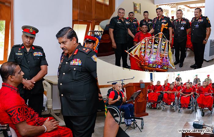 යුද්ධ හමුදාධිපති ‘අභිමන්සල 3’ හි රණවිරුවන්ගේ සුවදුක් විමසයි