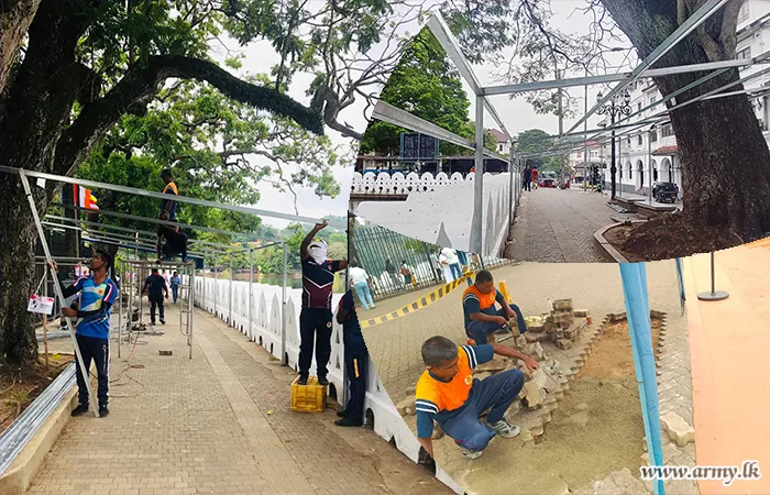 Sri Lanka Army Gears up for the Sri Dalada Maligawa Pilgrimage