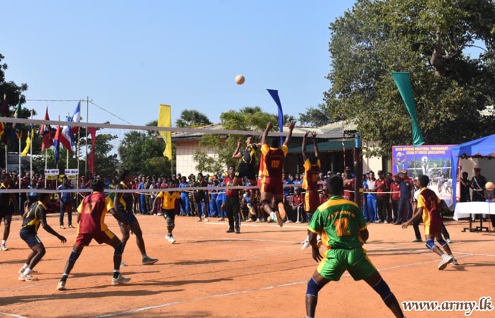 64 Division Wins Inter Division Volleyball Championship in Mullaittivu 