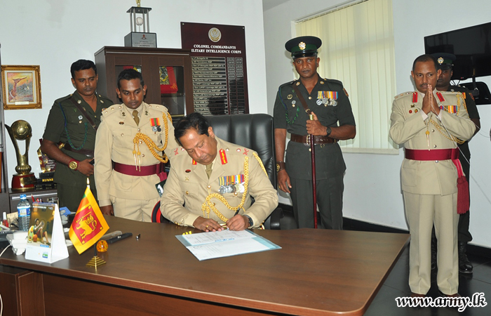 New MIC Colonel Commandant Assumes Office