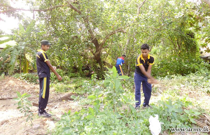 12 Division Troops Conduct ‘Shramadana’ Campaign