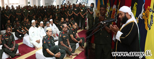 Jumma Mosque Prayers Shower Blessings on Army Anniversary