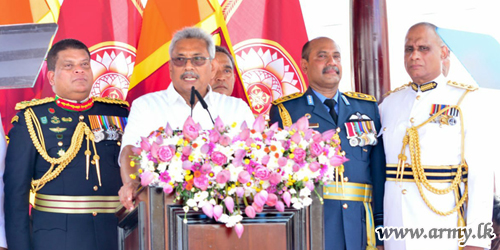 Sri Lanka’s 7th Executive President Assuring to Unify All under One Flag Takes Oath at Sacred ‘Ruwanweli Maha Seya’ Premises 