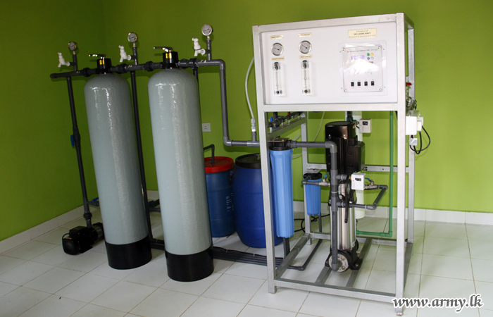 All New 19 Purification Units to Provide Drinking Water to Jaffna Civilians & Troops  