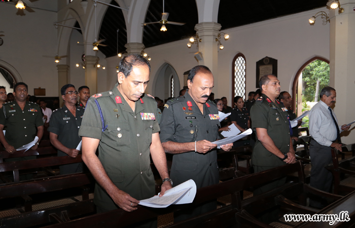 Special Mass Blesses Army Chief & Chairman Army Christian Fellowship