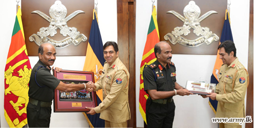 Outgoing Pakistan High Commission’s Defence Adviser Pays Courtesy Call