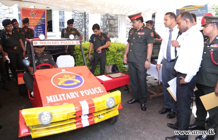 இராணுவத் தலைமையகத்தினால் பொருட்கண்காட்சிகள் நிகழ்த்திவைப்பு