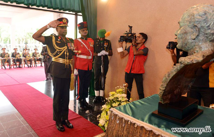 Gajaba Regiment Commemorates 25th Death Anniversary of Their War Veteran Late Major General Vijaya Wimalarathne