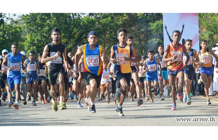 Army Athletes Contribute to ‘Derana’ Little Heart Marathon & Walk