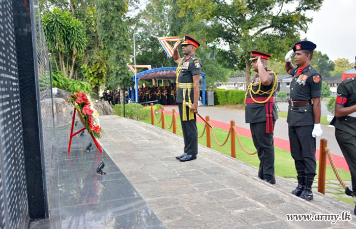 SLE 66th Anniversary Celebrations Prioritize Offer of Floral Tributes to Fallen War Heroes