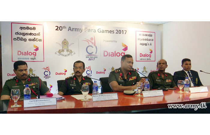 Stage Set for ‘Army Para Games 2017’