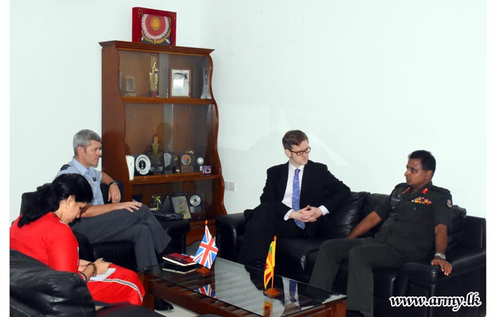British High Commission Envoys Call at SFHQ-MLT