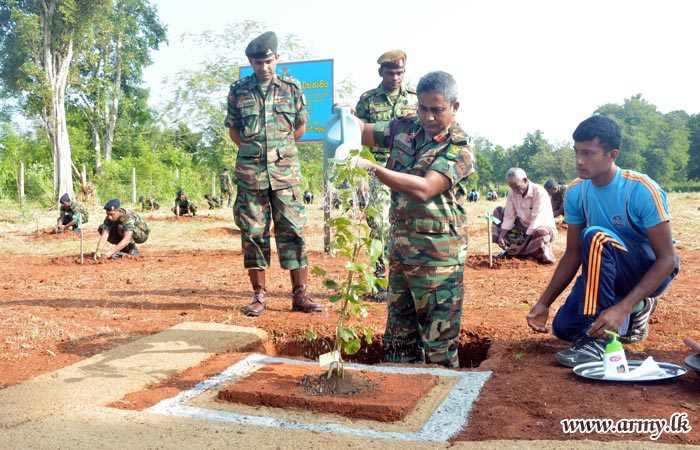 Army Initiatives Plant 200 Indigenous Herbal Plants, Threatened with Extinction