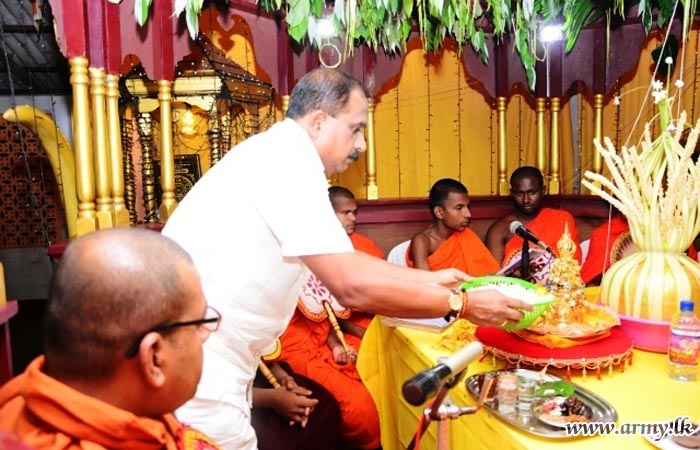 22 Division Troops in Trincomalee Support ‘Sathi Pirith Pinkama’