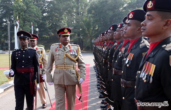 Military Salute Honours Outgoing SF-West Commander