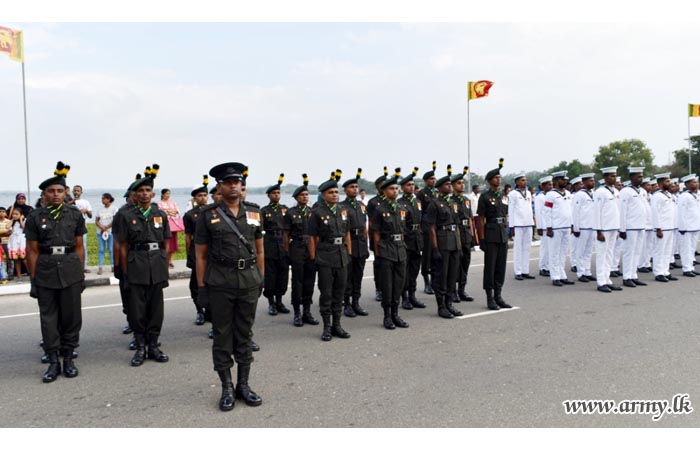 24 Division and Sister Services Join 70th Independence Day at Ampara