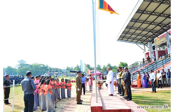 கிழக்கு பாதுகாப்பு படைத் தலைமையகத்தினால் பொலன்நறுவையில் சுதந்திர தின நிகழ்வுகள் முன்னெடுப்பு