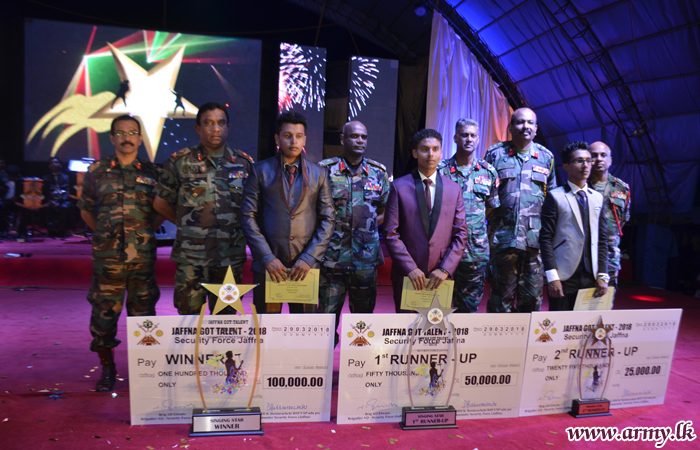 ‘Jaffna Got Talent’ Musical & Dancing Star Thrills Tri-Service Men in Thousands