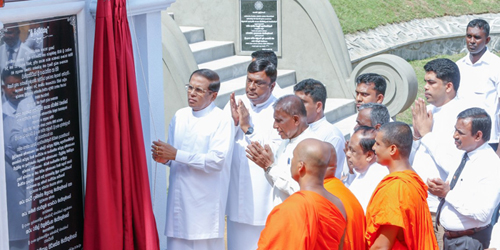 New Constructions Erected by Army Troops Opened in Bingiriya National Vesak Zone