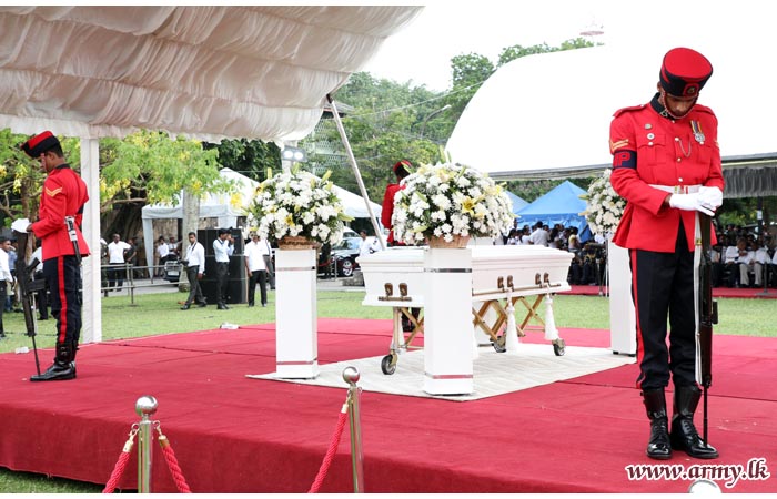 Military Honours Salute Late Doyen of Cinema