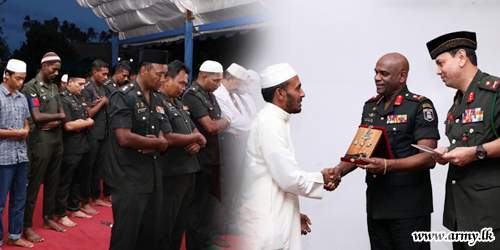 Commander Joins Ramadan Breaking of Fast