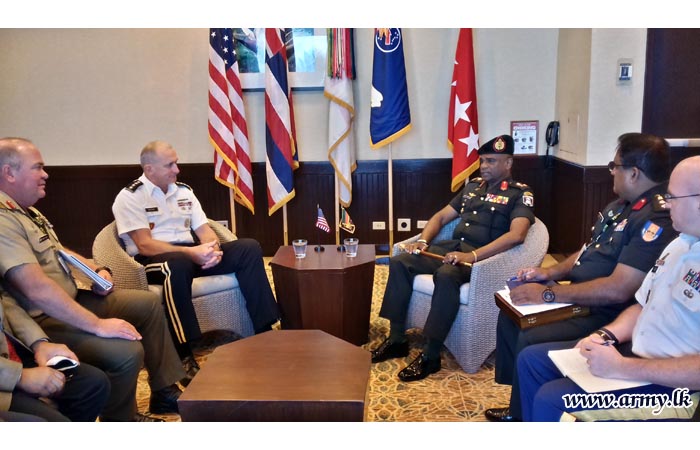 Commander in Honolulu Interacts with Military Leaders in Indo-Pacific Region