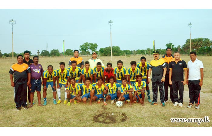 ‘Harmony Soccer’ Match Win Goes to Kilinochchi ‘Sivapuram Central’ Sports Club