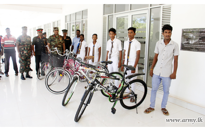 Jaffna Troops Get More Bicycles for Distribution among Needy Children