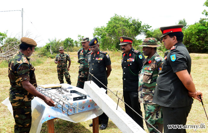 Commander Makes a Surprise Visit to Karuwalagaswewa Tank Renovation Work under ‘Sirisara Pivisuma’