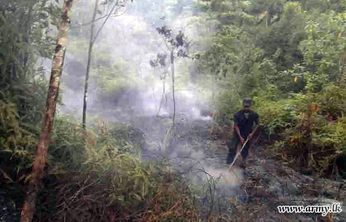 More than 100 Army Personnel Help Bring Bloemendhal Garbage Fire Under Control