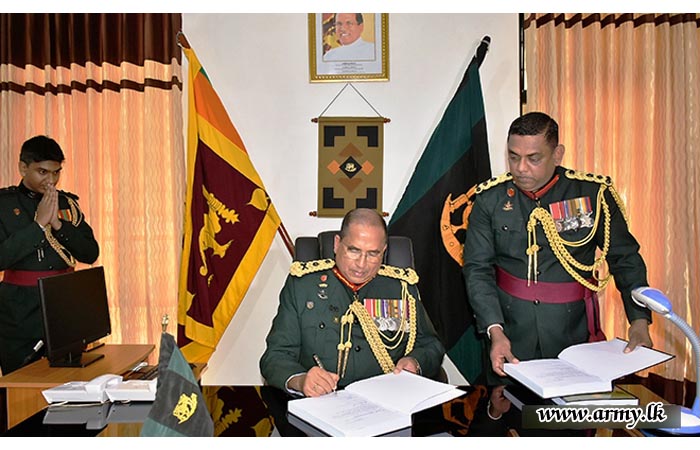 New SLSR Colonel of the Regiment Takes Office