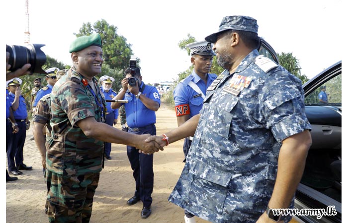 குச்சவெளியில் முப்படைகளின் இறுதி கூட்டுப்படை அப்பியாச பயிற்சி நடவடிக்கைகள்