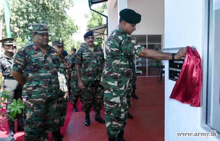 New Facility Complex at SFHQ-MLT Opened for All Ranks