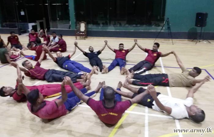 Differently-able VIR War Heroes Trained in Relaxation 