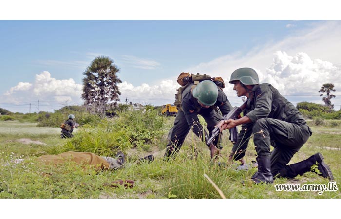 ‘හාර්මටාන් - 2’ ක්ෂේත්‍ර පුහුණු අභ්‍යාසයේ දෙවන දිනය මනල්කාඩු හීදි ආරම්භ වේ