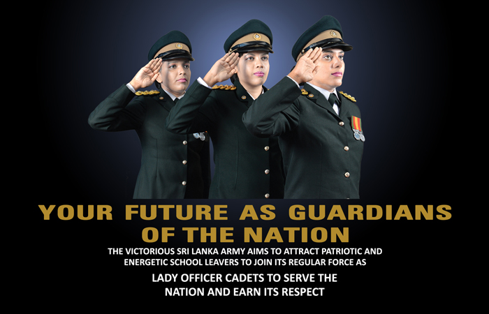 Be a Lady Officer & Earn Your Future!