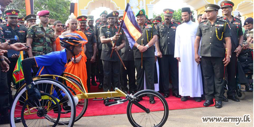 War Hero’s Unwavering Determination Moves Along in Wheelchair to Point Pedro  