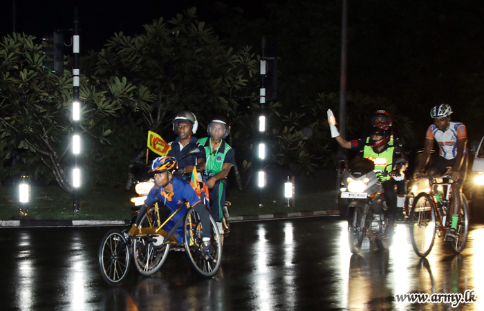 Wheelchair ‘Perseverance’ Reaches Ambanpola 