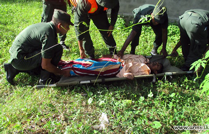 Central Troops with Others Rehearse Disaster Readiness Procedures