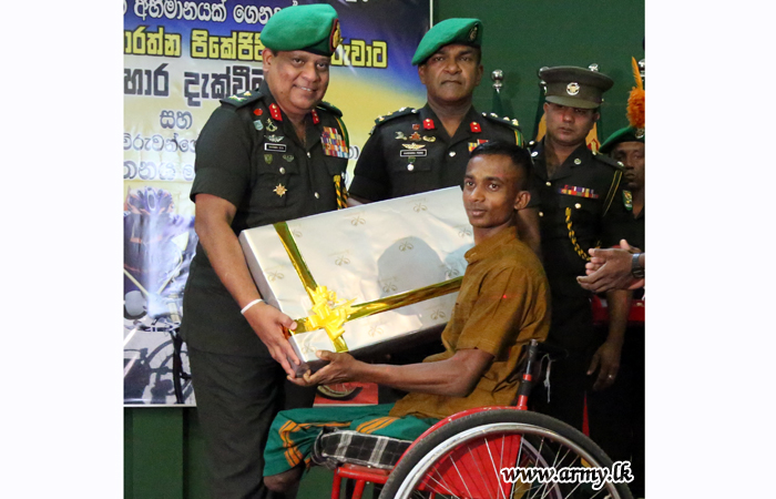 ‘Home of Gajaba’ Felicitates Adventurer, Corporal Karunarathna & Gifts Him with Cash   