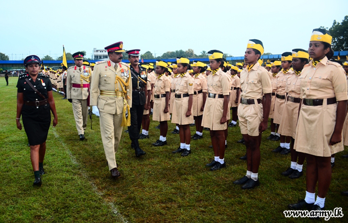 NCP School Cadets Pass Out after Training at Pulathisipura  