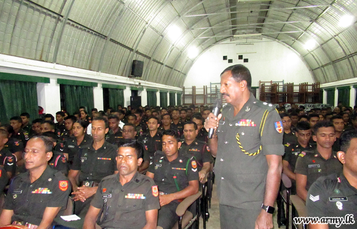 மத்திய பாதுகாப்பு படையினர்களுக்கு 'தற்கொலை தடுப்பு மற்றும் குடிபோதை அற்ற வாழ்க்கை' தொடர்பான செயலமர்வு