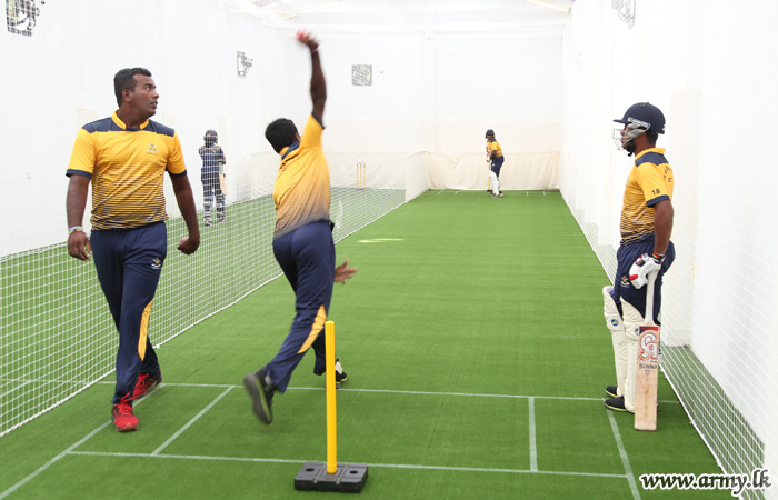 Indoor Cricket Facilities at Army-Built New Cricket Stadium Available in Dombagoda