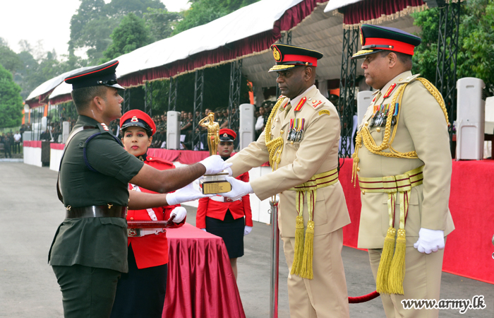 Commander Encourages Participants in Multi-Coloured Inter Regiment Drill, Band & Pace Sticks Competition - 2018 